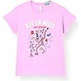 United Colors of Benetton T-shirts United Colors of Benetton T-shirt för flickor, Rosa 3c8, 74