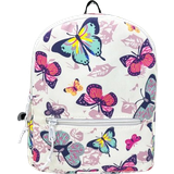 Shein Ryggsäckar Shein Summer Fresh Butterfly Printed Travel Backpack, school bag for graduate, teen girls, freshman, sophomore, junior & senior in college, university & high school, perfect for outdoors, travel & back to school