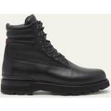 Moncler Skor Moncler Peka leather lace-up boots black