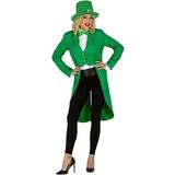 Grön - Storbritannien Dräkter & Kläder Widmann Tailcoat St Patrick's Day Green Women's Carnival Costume