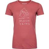 Ortovox Dam T-shirts Ortovox Cool MTN Protector TS W Wild Rose Outdoor T-Shirt