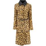 Skinn Kappor & Rockar Saks Potts 'ginger' leopard motif ponyskin coat MULTICOLOR M;S