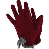 Handy Ladies/Womens Wool Rich Gloves Grey/Red/Black