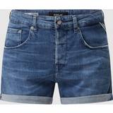 Replay Dam Shorts Replay Anyta-shorts för kvinnor, Blue Denim, 24, blå denim