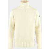 Fjällräven Herr - Vita Kläder Fjällräven Men's Övik Roller Neck Sweater, XL, Chalk White