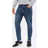Boohoo Kläder boohoo New Look – Mellanblå avsmalnande jeans