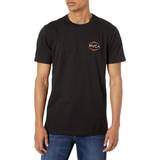 RVCA Herr T-shirts & Linnen RVCA Men's Graphic Short Sleeve Crew Neck Tee Shirt, Astro HEX/Black