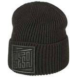 Stetson Dam - One Size Mössor Stetson Embossed Badge Beanie with Cuff olive One