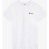 Isabel Marant Dam T-shirts Isabel Marant White Vidal T-Shirt 20WH White