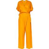 Dam - Orange Jumpsuits & Overaller Selected Omlott Framtill Jumpsuit Orange