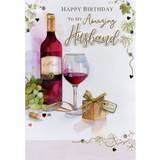Second Nature Pop Ups Magnifique Amazing Husband Birthday Greeting Card Large Luxury Cards