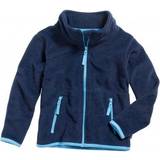 Playshoes Barnkläder Playshoes Unisex Kinder Kinder Fleece-Jacke Farbig Abgesetzt 420014, Marine