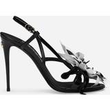 Dolce & Gabbana Skor Dolce & Gabbana Patent leather sandals black