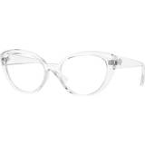 Versace Transparent Glasögon & Läsglasögon Versace Eyeglasses, VE3349U Crystal Crystal