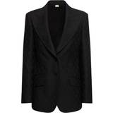 Gucci XS Ytterkläder Gucci GG jacquard wool blazer black