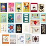 Blommiga Grattiskort & Inbjudningskort Hallmark Pack of 24 Assorted Boxed Greeting Cards Modern Floral Birthday/ Baby Shower Cards Wedding/ Sympathy Cards Thinking of You/ Thank You Cards