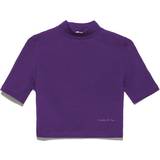 Lila - One Size Överdelar Hinnominate Purple Cotton Tops & T-Shirt