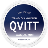 Qvitt Salmiak Mini Portions Snus 20g