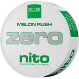 Nikotinfritt snus Zeronito Melon Rush Slim Nikotinfritt Snus 14.7g 1pack