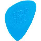Blåa Plektrum Ernie Ball Nylon Guitar Pick, 0.53mm Blue