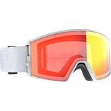 Polariserande Skidglasögon Scott React LS - Light Sensitive Red/Chrome Mineral White
