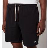 Herr - Jersey Shorts BOSS Bodywear – Unique – Svarta shorts med liten logga-Svart/a