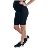 Gravidshorts Gravid- & Amningskläder BLACC Control Mama Biker Shorts Black