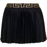 Versace Kjolar Versace Greca pleated miniskirt black
