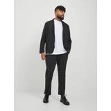Svarta Kostymer Jack & Jones Plus Slim Fit Kostym Svart EU4XL US2XL