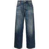 Burberry Dam Byxor & Shorts Burberry Jeans, Herr, Blå W32, AW23, ‘Hawkin’ avslappnade jeans