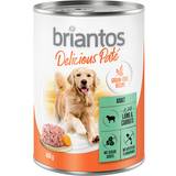 Briantos Våtfoder Husdjur briantos Delicious Paté 6 400 Lamm