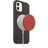 Mobiltillbehör MAULUND Silikonfodral för Apple MagSafe -laddare röd