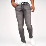 Ventilerande Jeans Crosshatch Barbeck smala jeans för män, Lätt tvätt, x 30L