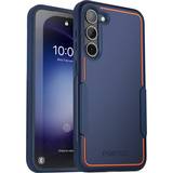 Poetic Mobilfodral Poetic Neon Case for S23 Plus 5G 6.7 inch Dual Layer Heavy Duty Drop Navy Blue