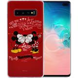 Mobiltillbehör Samsung Mickey & Minnie #5 Disney cover for Galaxy S10 Plus Red