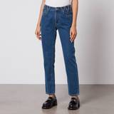 Vivienne Westwood Byxor & Shorts Vivienne Westwood Jeans, Dam, Blå W28, Bomull, Tryckta jeans