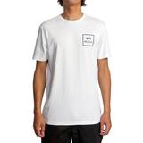RVCA Kläder RVCA T-shirt för män, hela vägen/vit