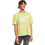 Roxy Dam T-shirts & Linnen Roxy Mode T-shirt dam grön