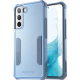 Poetic Skal & Fodral Poetic Neon Series Case Designed for Samsung Galaxy S22 5G 6.1 inch, Dual Layer Heavy Duty Tough Rugged Lightweight Slim Shockproof Case 2022 Cover for Galaxy S22 5G, Sky Blue
