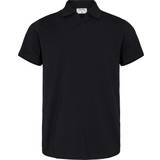Filippa K Herr - Svarta Kläder Filippa K Stretch Cotton Polo T-Shirt
