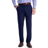 Herr - Kostymbyxor Haggar J.m. Slim Fit 4-Way Stretch Flat Front Dress Pants Bright Blue Bright Blue