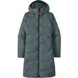 Patagonia Mens Nouveau Green Jackson Glacier Relaxed-fit Hooded Recycled-polyester-down Jacket