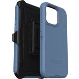 Mobiltillbehör OtterBox Defender Case iPhone 15 Pro Max Blå Svart, blå