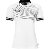 Dam - XXL T-shirts Kempa Wave Shirt Women Handbollskläder Handbollströjor vit
