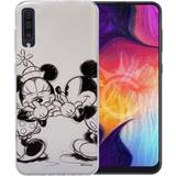 Mobiltillbehör Samsung Mickey & Minnie #1 Disney cover for Galaxy A50 White