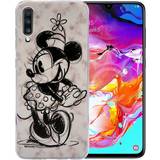 Mobiltillbehör Samsung Minnie Mouse #26 Disney cover for Galaxy A70 White