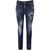 DSquared2 Dam Byxor & Shorts DSquared2 Jeans, Dam, Blå 2XS, AW23, Cool Girl Korta jeans