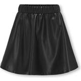 Polyuretan Kjolar Only Mini Faux Leather Skirt