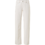 Bomull - Vita Byxor & Shorts Gina Tricot Low Waist Bootcut Jeans - Offwhite