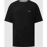 Calvin Klein Herr - Svarta T-shirts Calvin Klein S/S Crew Neck